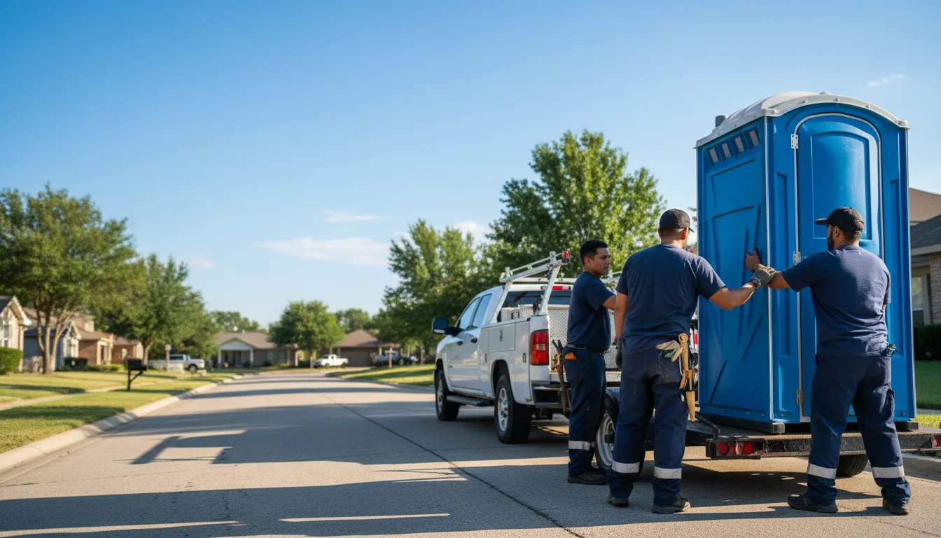 Portable Toilet Rental in Clarksville, TX near me